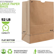 Stock Your Home 420 Count / Brown / 52.0 pounds Bags