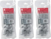 Gardner Bender GCC-310 Two Hole Plastic Straps, 1-Inch, 3 Pack