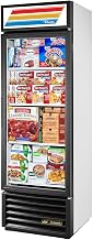 True GDM-19T-F-LD 27" 1 Section Glass Door Freezer Merchandiser with LED Lighting - 19 cu. ft.