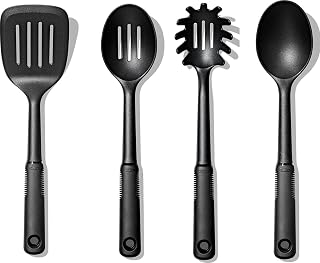 OXO Good Grips 4-Piece Nylon Tool Set, 2.3, Black