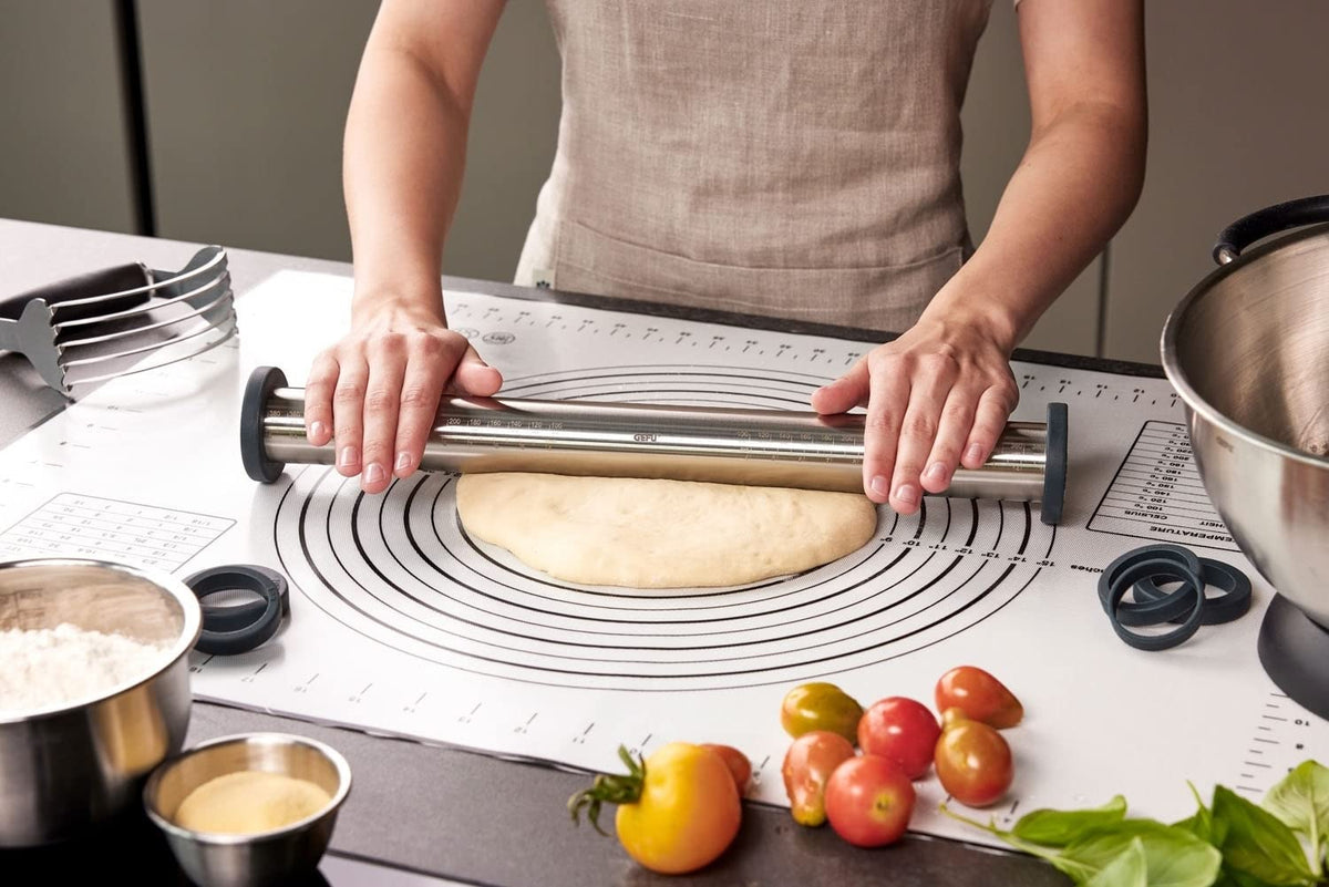 Rego Rolling Pin by GEFU – Stainless Steel, Model GF25-14630