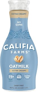 Califia Farms Oatmilk Unsweetened, 48 Fl Oz