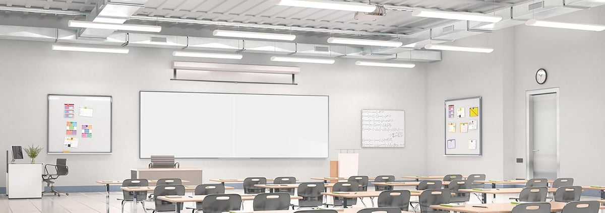 Ghent White / 176"W x 48.5"H / Aluminum Frame Dry Erase Boards