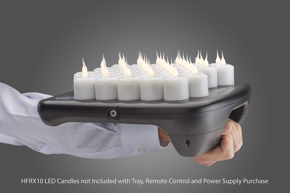 Hollowick Tray + Remote Control + Power Supply / 1 Flameless Candles