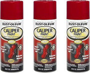 Rust-Oleum 251591-3PK Caliper Spray Paint, 12 oz, Red, 3 Pack