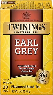 Twinings Earl Grey Tea, Tea Bags, 20 ct