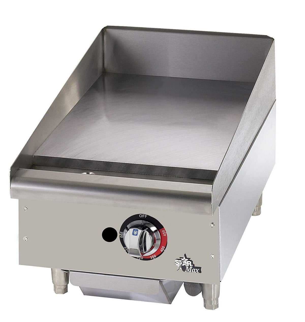 Star Star-Max 15" Embedded Thermostat Gas Griddle by Star Micronics – Alloy Steel, Stainless Steel, Model 615TF