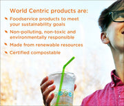 World Centric 10 ounce (Pack of 1000) / White / 10.0 ounces Cups