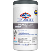 Healthcare VersaSure Cleaner Disinfectant Wipes by Clorox – 85 Count (Pack of 1), Bamboo, Gray, Model 31757