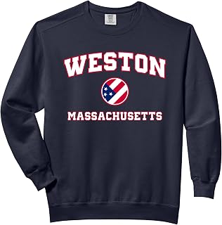 Weston Massachusetts (MA) Comfort Colors Adult Sweatshirt