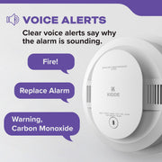 Kidde 2 ct (Pack of 3) / White / 9th Edition Carbon Monoxide Detectors