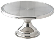 Stainless Steel Round Cake Stand by Winco – 13", Stainless Steel, Model CKS-13