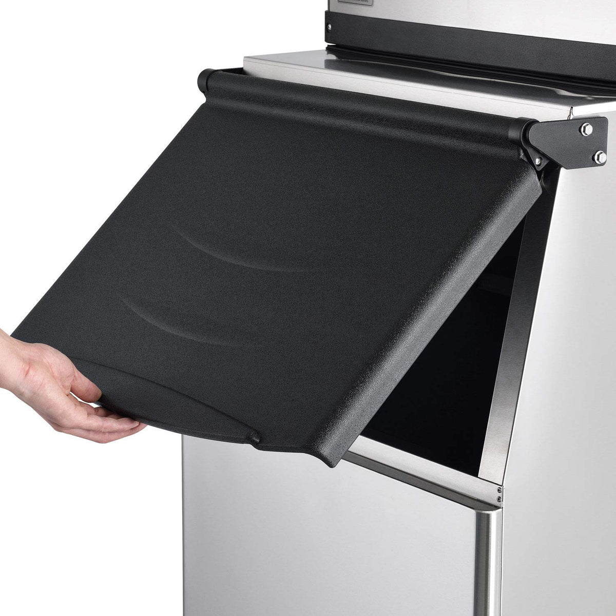 Modular Ice Maker with Bin by Nexel – 350.0 pounds, Stainless Steel, Silver, Model 243031