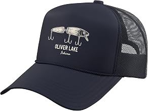 Oliver Lake Indiana Outdoors Vintage Trucker Hat with Adjustable Mesh Back