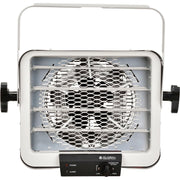 Electric Garage Unit Heater With Thermostat by Global Industrial – 14.75"L x 18.94"W x 17.5"H, Steel, Gray, Model PH-954