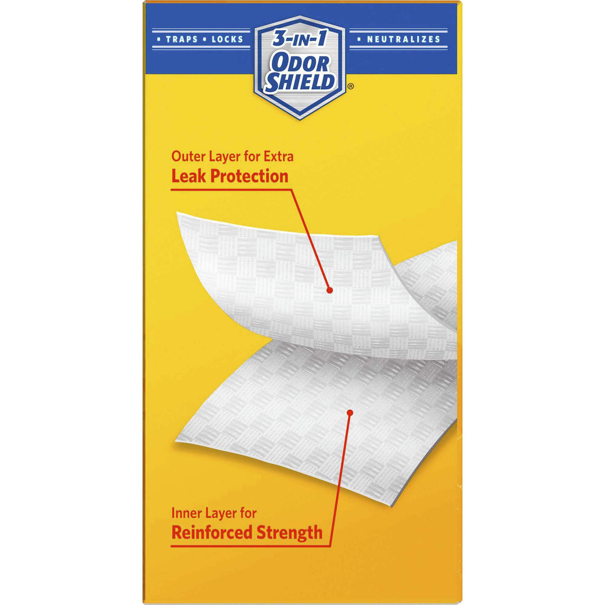 Glad White / 80 Count (Pack of 3) / Hawaiian Aloha Trash Bags
