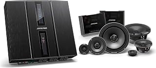 Alpine HDP-D90 Alpine Status 12-Channel DSP Amp w/HDZ-653S Shallow Status Hi-Res Series 6-1/2" 3-Way Component System