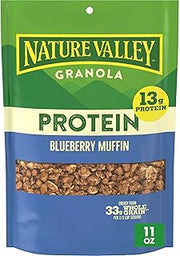Nature Valley Blueberry Muffin Protein Granola, Resealable Pouch, 11 oz