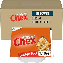 Honey Nut Chex Cereal Single Serve Bowl, 1.13 Oz (Pack of 96)