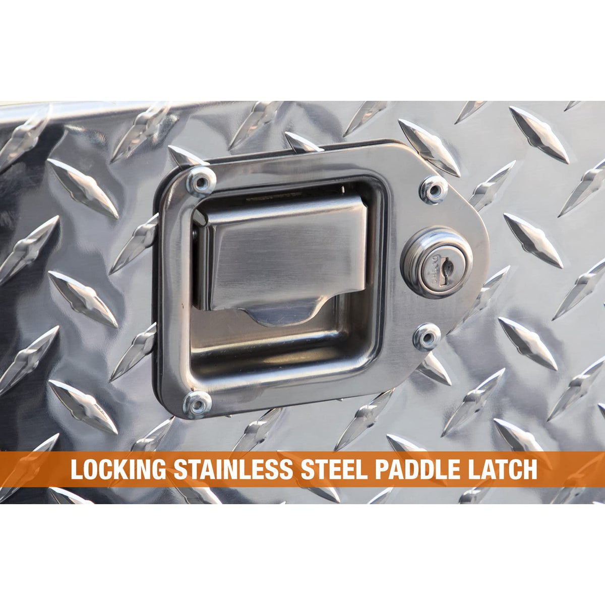 Buyers Products Company Diamond Tread Aluminum / 18.3 x 16.1 x 49.22 / 1 Truck Bed Toolboxes