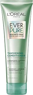 Thickening Sulfate Free Conditioner, Thickens + Strengthens Thin, Fragile Hair, Hair Care with Rosemary Leaf, EverPure, 8.5 Fl Oz (Packaging May Vary)