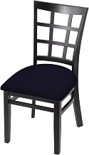 Holland Bar Stool Co. 3130 18" Chair with Black Finish and Canter Twilight Seat