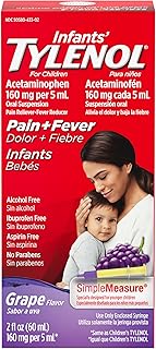 Infants' Tylenol Oral Suspension, Acetaminophen, Grape, 2 fl. oz