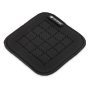 San Jamar Ultigrip Square Commercial Hot Pad Pan Holder by Carlisle FoodService Products – 5.5" x 5.5", Neoprene, Black, Model UHP55BK