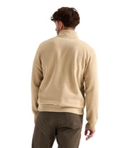 Men's Evolution Simple Dome 1/4 Zip by The North Face – Cotton, Khaki Stone, Model NF0A8ET4