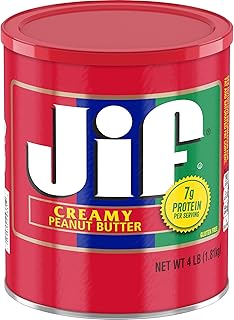 Jif Creamy Peanut Butter, 4-Pound Can