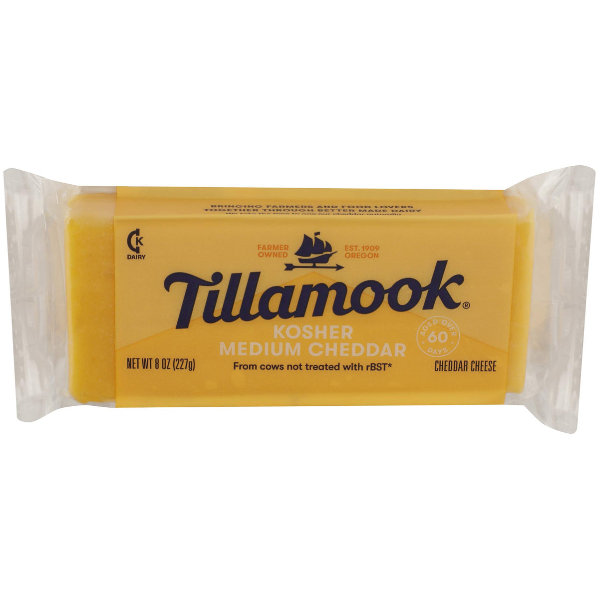 Kosher Cheese Cheddar by Tillamook – 0.67 Ounce (Pack of 12)