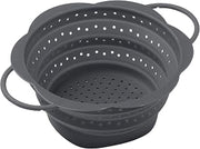 Kuhn Rikon 24295 Collapsible Colander 23 cm Grey Silicone