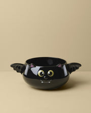 Halloween Bat Candy Bowl by Lenox – 1 Count, 74 fluid_ounces, Porcelain, Black, Model 899850
