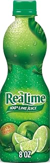 ReaLemon ReaLime, 100% Lime Juice, 8 Fl Oz Bottle