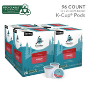 Mahogany K-Cups by Caribou Coffee – 96 Count (Pack of 1), Pack of 96, Model GMT6990CT