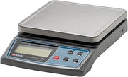 Winco 6 1/2" Clear Digital Portion Scale