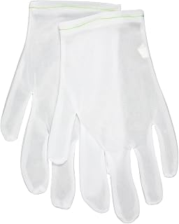 MCR Safety 8710S Work Gloves, Small, White, 1-Pair