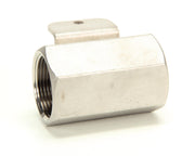 Valve,Ball 1-1/4 Std Port Sst - Genuine OEM Replacement Part by Pitco – 5 inches x 5 inches x 9 inches, Stainless Steel, Model PP10565