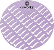 Hospeco CC-008 Airworks AWUS008-BX Urinal Deodorizer Screen Clean Cotton Light Purple (Box of 10)