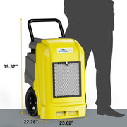 190 PPD LGR Commercial Dehumidifier with Pump by ALORAIR – Storm Ultra, 170.0 pints, Plastic, Light Yellow, Model Storm Ultra