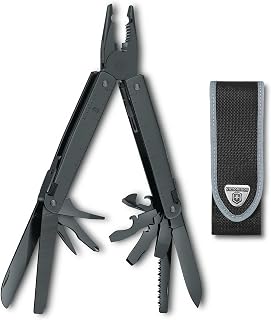Victorinox Swiss Tool BS Multi-Tool, 27 Functions, Black Oxide Steel