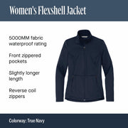Women's Flexshell Jacket by Port Authority – Large, Smoke Grey, Model L617