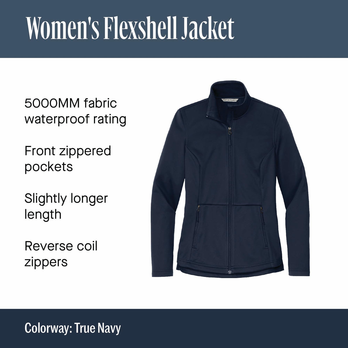 Women's Flexshell Jacket by Port Authority – Large, Smoke Grey, Model L617