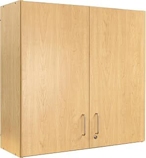 Tot Mate 4-Compartment Wall Cabinet 37" Wide (Ready-to-Assemble, Maple/Maple)