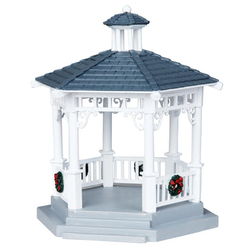 Lemax Gazebo Figurine, 6.5 Inch Height, White