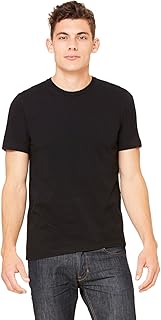 BELLA+CANVAS Bella + Canvas Unisex Jersey Short-Sleeve T-Shirt - BLACK - L - (Style # 3001C - Original Label)