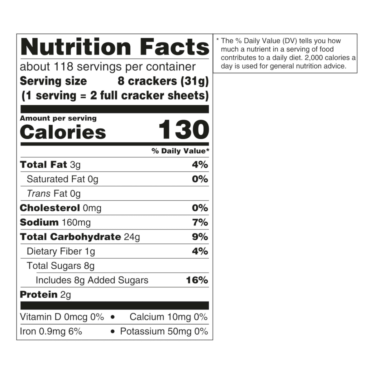 Honey Maid 4.8 Ounce (Pack of 27) / 27 Graham Crackers