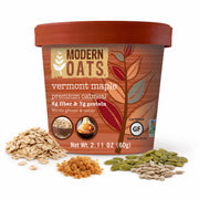 Modern Oats Vermont Maple / 2.6 Ounce (Pack of 12) / brown Breakfast Foods
