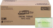 Marcal Pro Facial Tissues, 2-Ply White, 100/Box, 30 Boxes/Carton (MRC2930)
