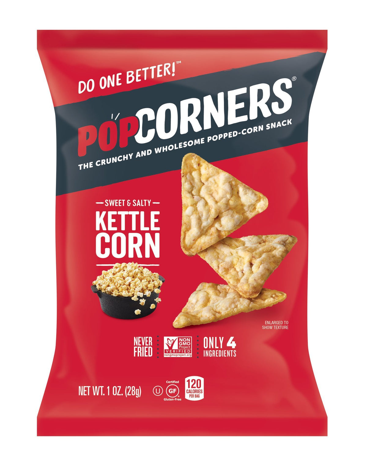 Kettle Corn by Popcorners – 0.06 Ounce (Pack of 18), Pack of 18